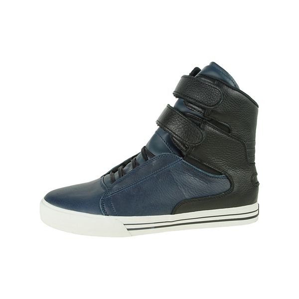 Supra Mens TK Society High Top Shoes - Navy Black | Canada A7226-5K15